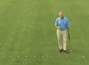 Golf Putting Drill:  Unlimited Putting Confidence With the Balls in a Line Putting Drill